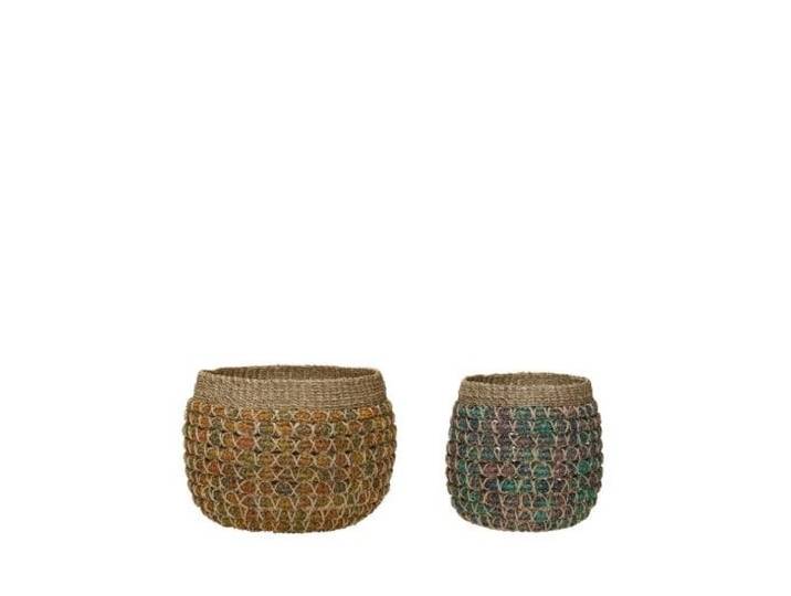 Hubsch Twist manden set van 2 stuks - 821502