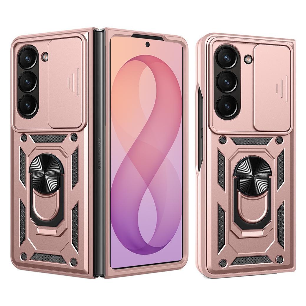 Techsuit - CamShield Series - Samsung Galaxy Z Fold Ultra - Rose Gold (Samsung Galaxy Z Fold7, Samsung Galaxy Z Fold8 Ultra) (71324642)