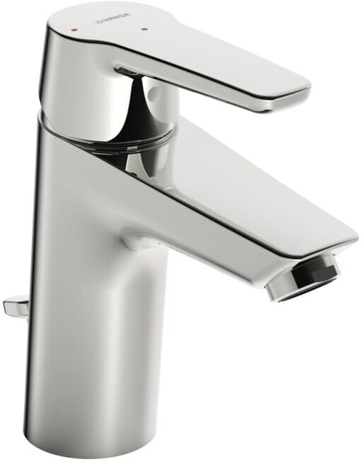 Hansa Mitigeur lavabo monocommande HANSAPOLO Cold Start avec garniture de vidage, saillie 110 mm, chrome (5150229300676)