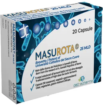 DELTHA PHARMA Srl MASUROTA® 25 MLD, 20 Capsule