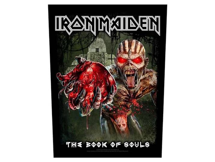 Iron Maiden Band Monkey Back Patch Eddies Hart (Los)