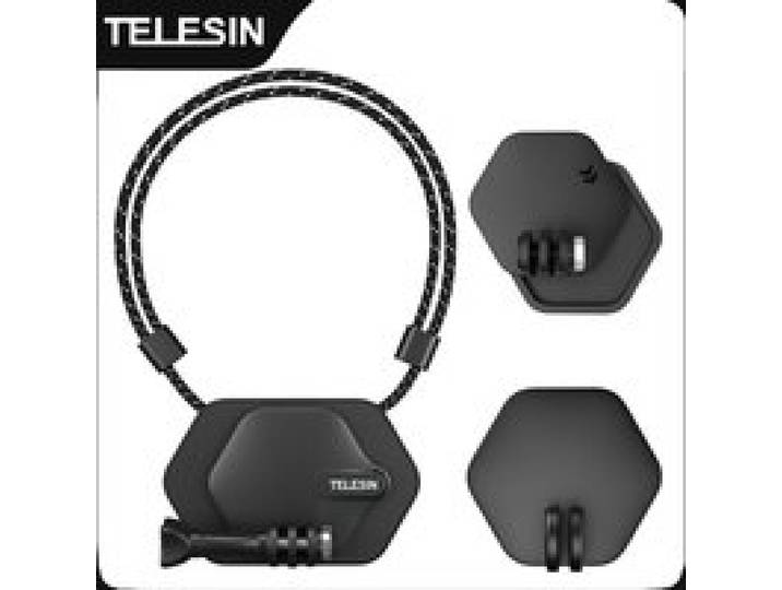 TELESIN Magnetische Camera Nekhouder Mount Ophangbeugel Quick Release voor GoPro 12 11 10 Action 4 insta360X3 Actiecamera's