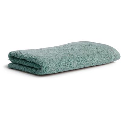 Badetuch MÖVE "Superwuschel", grün (tea), B:80cm L:150cm, Walkfrottee, Baumwolle, Handtücher, Badetuch, Badetuch mit Bordüre, 100% Premium Cotton Baumwolle, einfarbig, weich