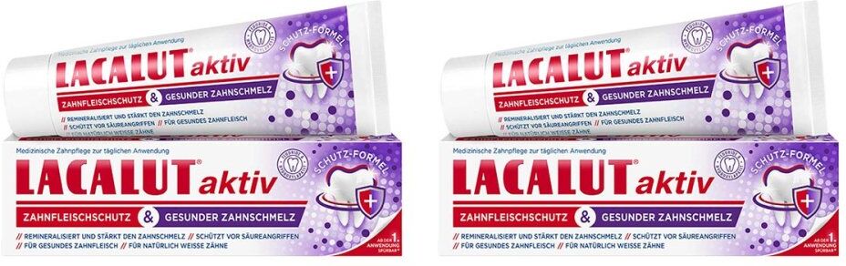 Lacalut Aktiv Zahnfleischschutz & Gesunder Zahnschmelz
