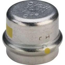 Kappe SANPRESS INOX G 0256 18mm 487249 aus Edelstahl rostfrei