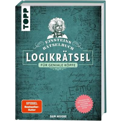 Einsteins Rätselbuch – Logikrätsel für geniale Köpfe, Gebundene Ausgabe von Dan Moore, Frechverlag GmbH