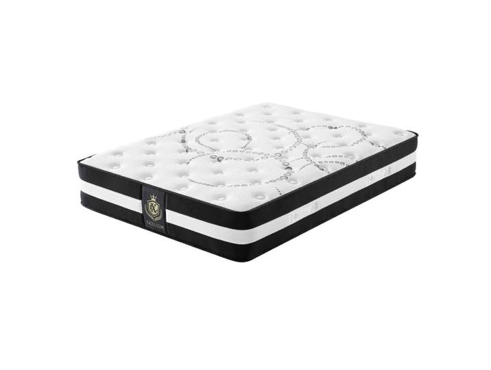 Matelas hybride 30 cm soutien morphologique 200x200 cm