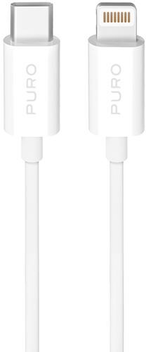 Puro Cabo TPE  USB- C para Lightning 3m - Branco