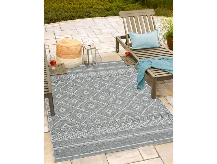 the carpet Calgary rechteckig 1 mm Höhe moderner robuster In und Outdoor Teppich