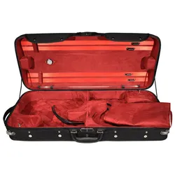 Leonardo DC-160-BR Violincase 2 Violins 4/4 - Streichinstr.-Koffer