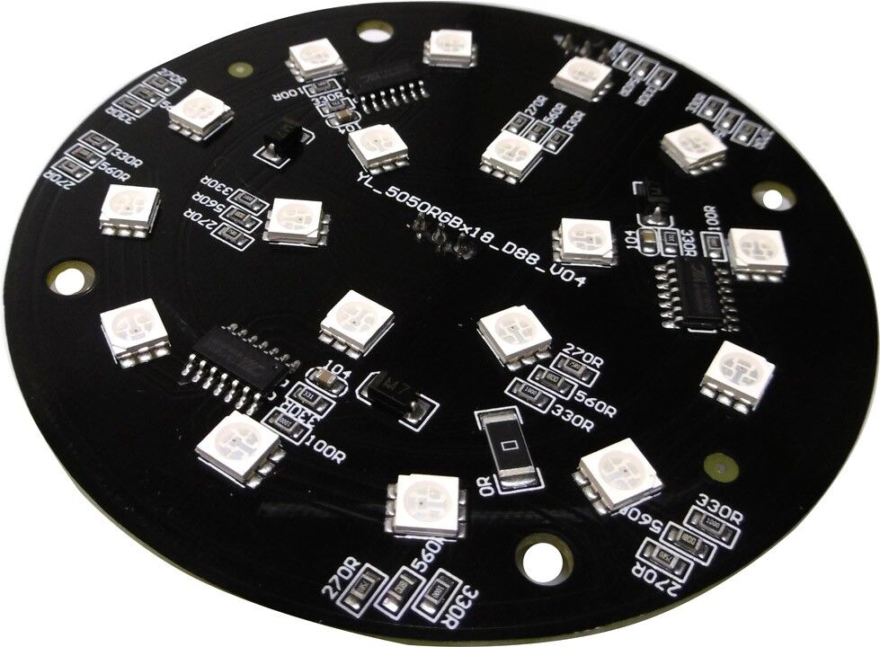 Ersatzteil Platine (Led) Led Umbrella (Yl_5050rgbx18_d88_v04)