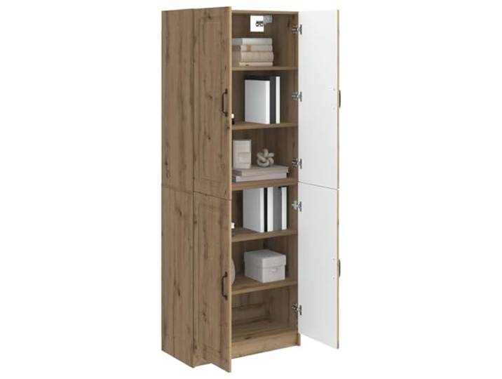 KTHLBRH 2-teiliges Schrank-Set aus technischem Holz Anpassungsfähiges Design, für Innen- und Außenbereiche, praktisch und stilvoll