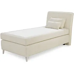 Boxspringbett HARPER JODAR (LF 100x200 cm) - Bezug: Stoff - LF 100x200 cm