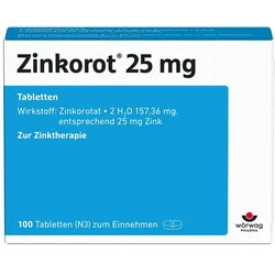 Zinkorot 25 mg Tabletten 100 St