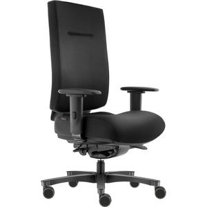 SITWELL-STEIFENSAND Bürostuhl MyChair M, schwarz, Stoff, belastbar bis 180 kg