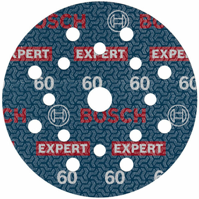 BOSCH EXPERT Disque abrasif feuille, 125 mm, G60 (2608902399)