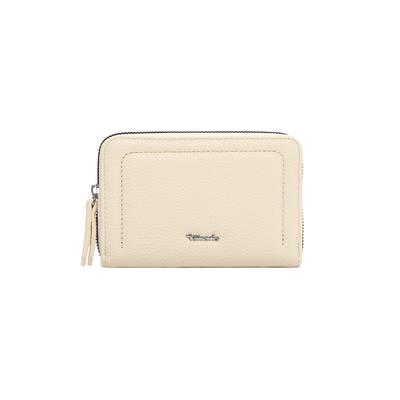 Geldbörse TAMARIS "Geldbörse TAS Karolin", Herren, gelb (lightgelb 431), Obermaterial: 60% Polyurethan PU. 40% Polyester PES., Kleinlederwaren