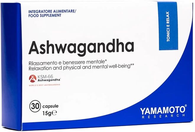 Yamamoto Nutrition Ashwagandha KSM-66® 30 Caps