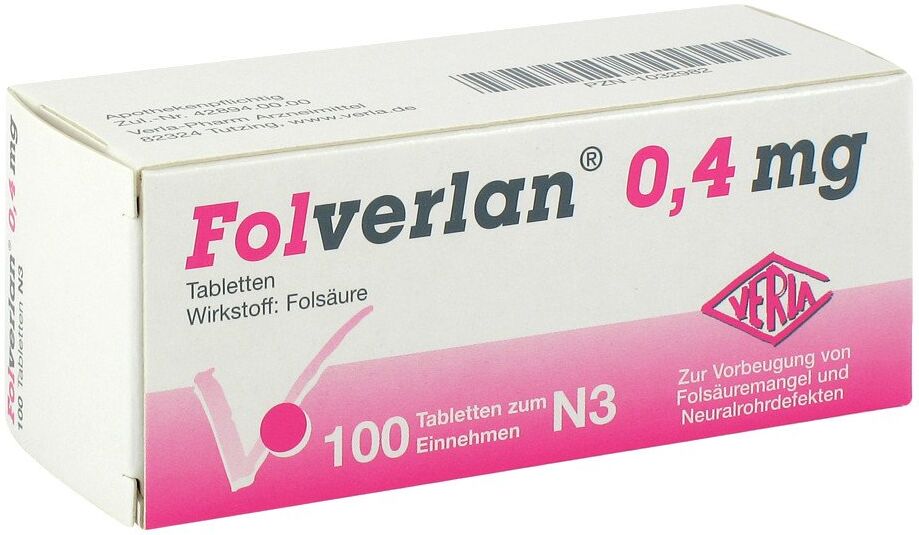 Folverlan 0,4 mg Tabletten 100stk