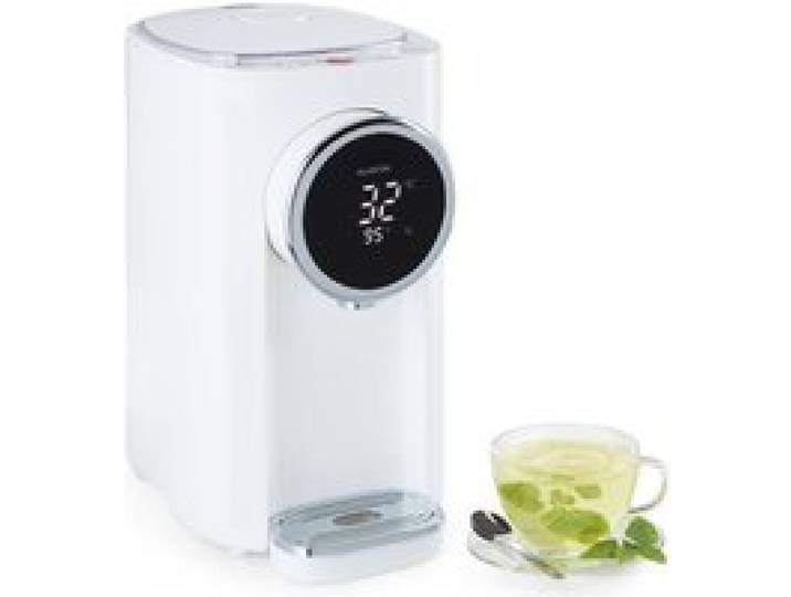 Klarstein Hot Spring Plus Distributeur deau chaude 5 litres 45 à 95°C inox blan