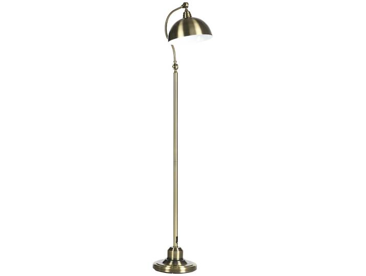 HOMCOM Stehleuchte im Vintage-Design, verstellbare Stehlampe für Wohnzimmer