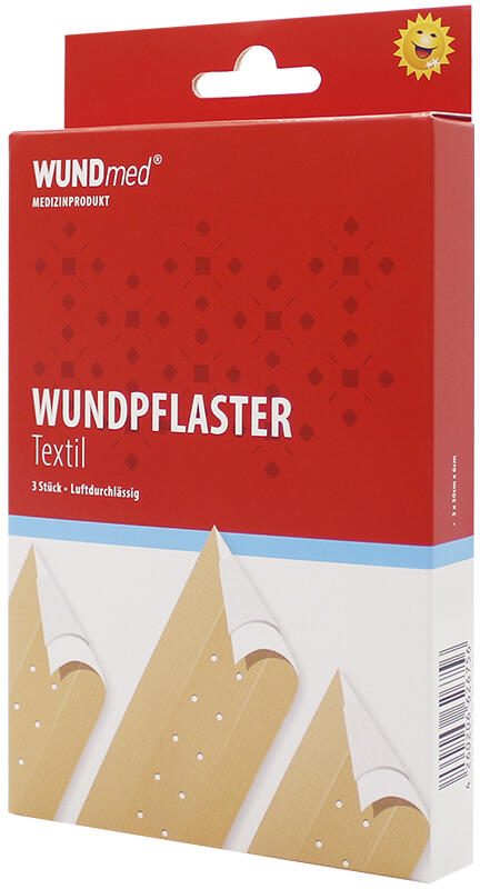 WUNDmed® Pflaster beige 3 Stück 03-001