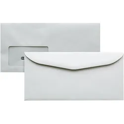 Soennecken, Briefumschlag, Kuvertierhülle oeco 2978 114x229mm mF grau 1.000St. (114 x 229 mm, 1000x)