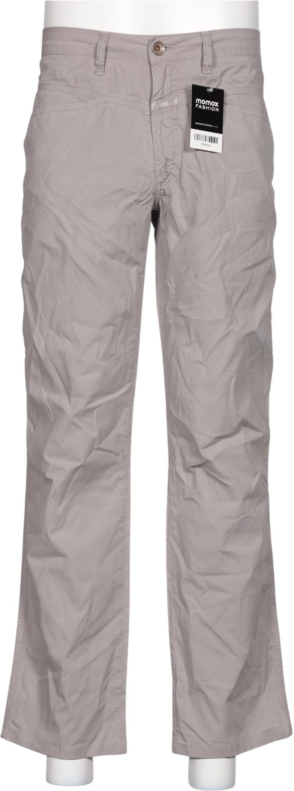 Closed Herren Stoffhose, Grau, Gr. IT 48, Baumwolle / Elasthan - Second Hand