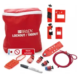 Brady, Zubehör Arbeitsschutz, Electrician Lockout Kit + Tag