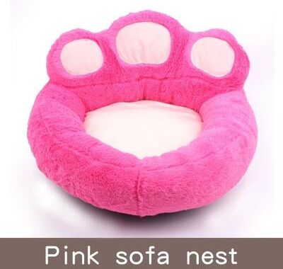 Uplift Treasures Cozy Pet Kennel Sofa Bed Mat pink s 15.75 X 19.69 In