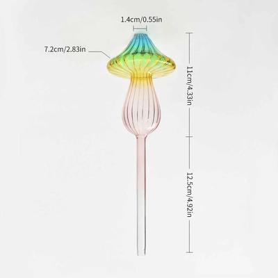 Glass Watering Globes Self Watering Spikes (12 Pack) Automatic Plant Watering Device For Houseplants 1pc