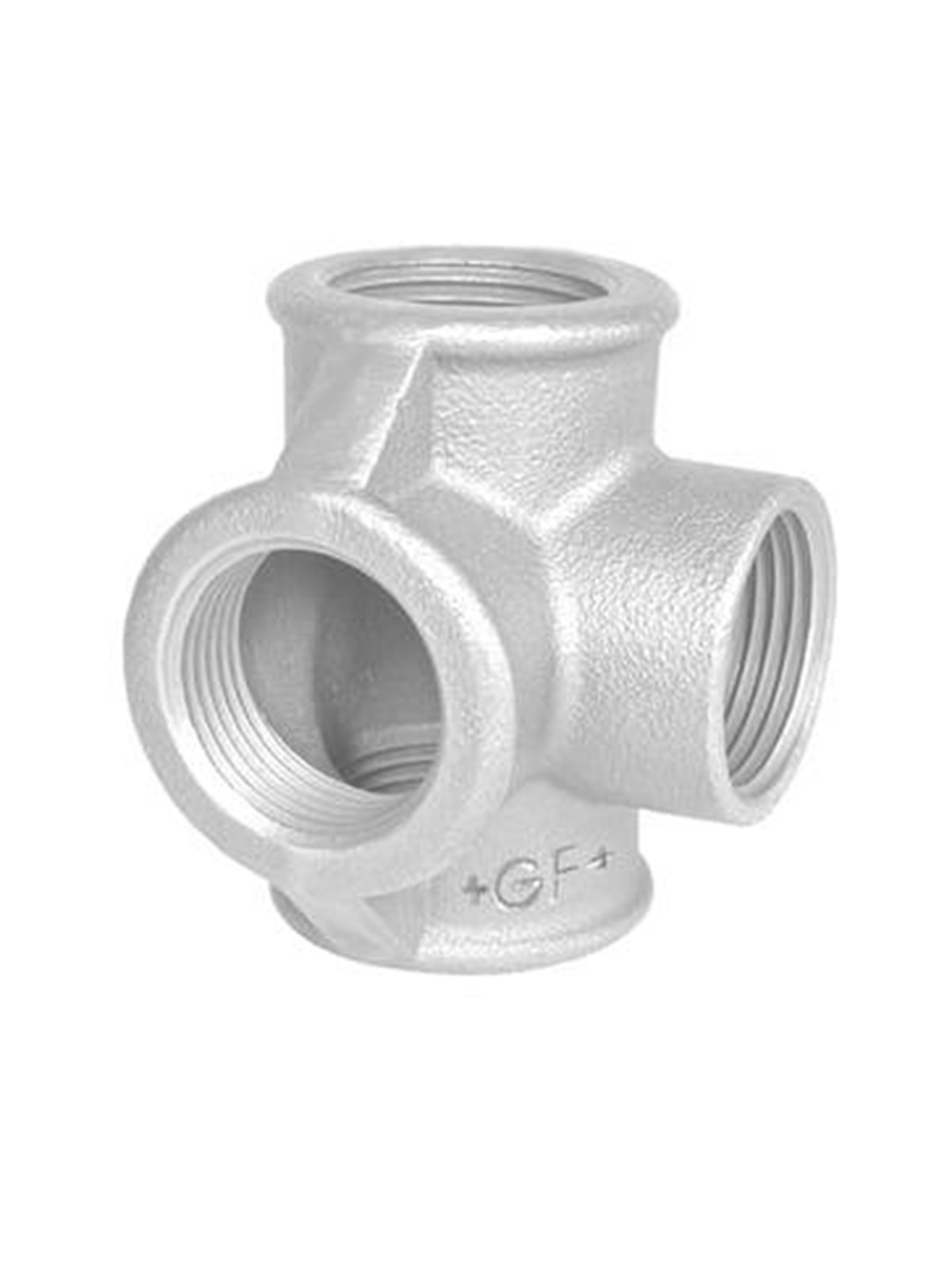 +GF+ Tee galvanized side outlet 3/4