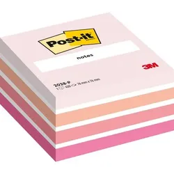 Post-it Haftnotizenwürfel 76 x 76 mm Pink 450 Blatt
