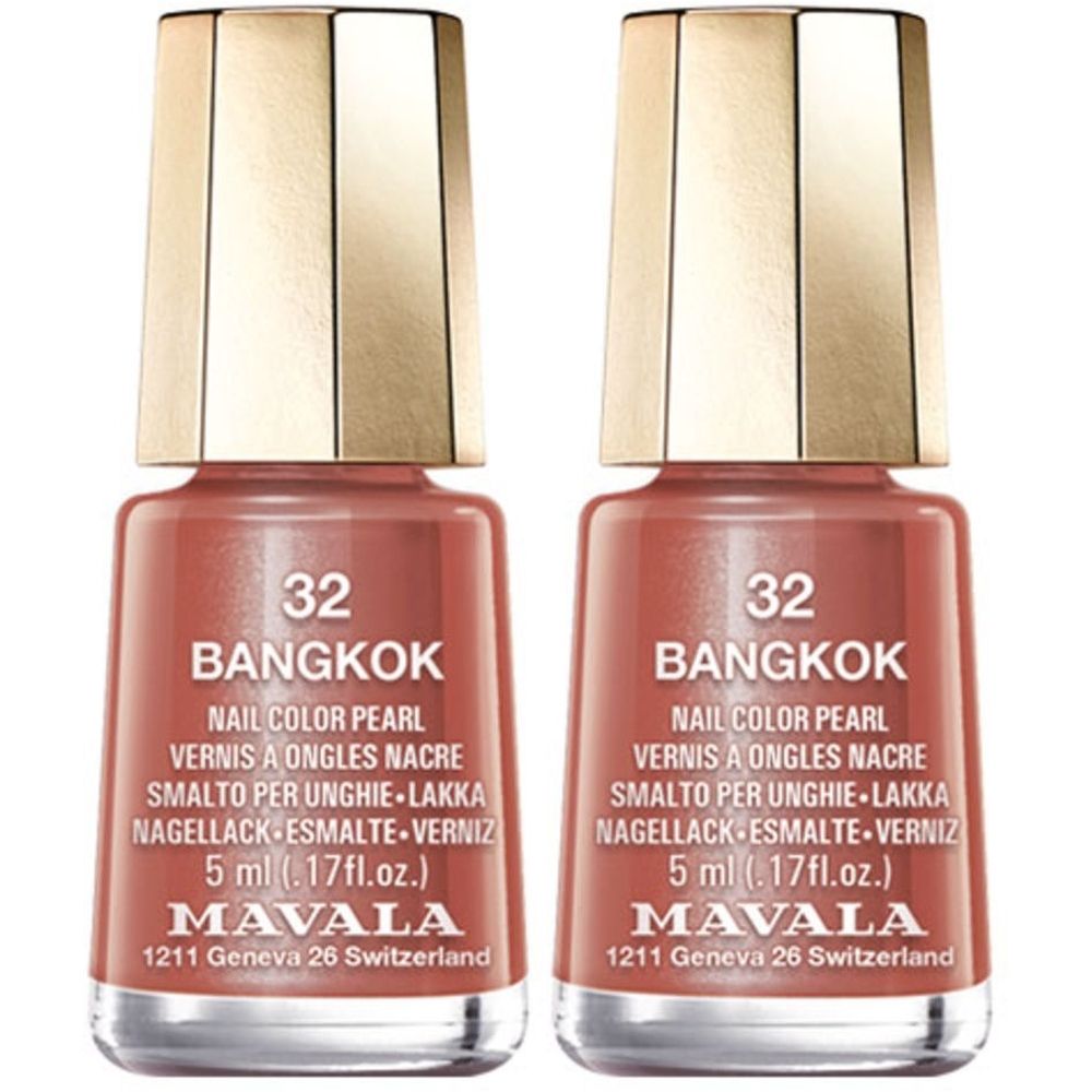Mavala Vernis Ongl Bangkok 032 x2 2x5 ml Nagellack new