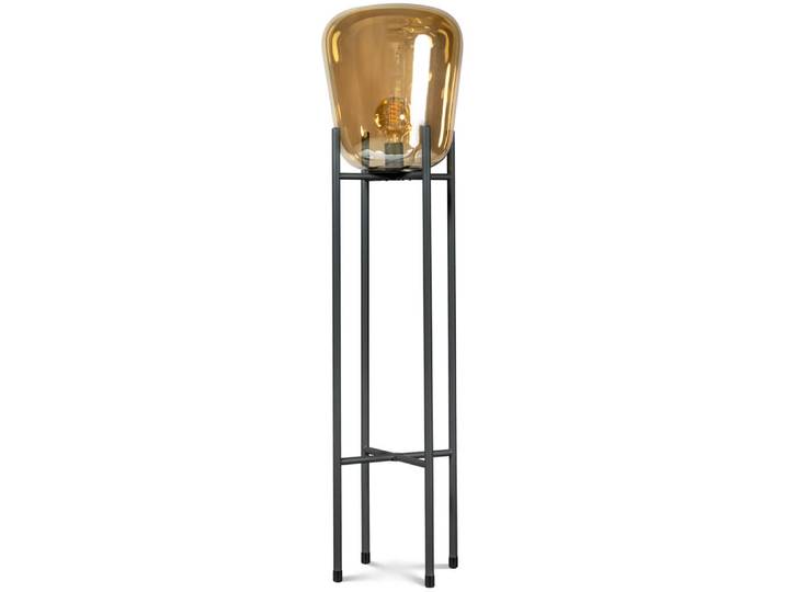 Vloerlamp Benn Gold zwart met goud ETH - 05-VL8201-30