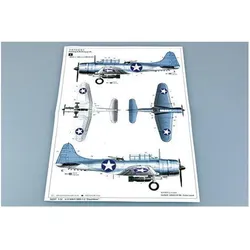 Trumpeter SBD-1/2 Dauntless US Navy
