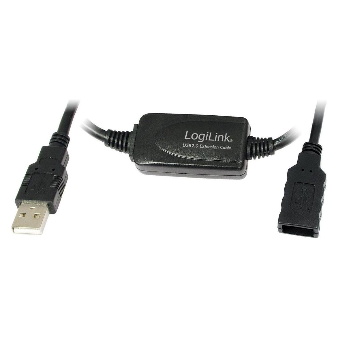 LogiLink USB A - A (15 m, USB 2.0) (UA0145)