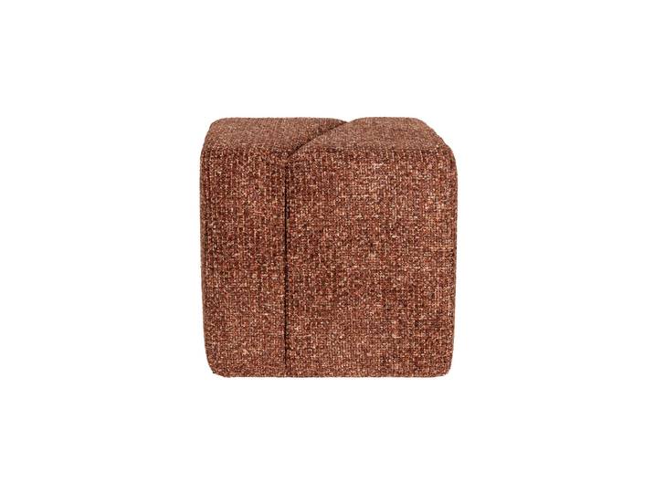 Tabouret en polyester terracotta Dance