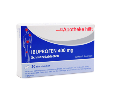 NOWEDA Apothekergenossenschaft eG IBUPROFEN 400 mg Die Apotheke hilft Filmtabletten 20 St 14190180