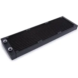 Alphacool Alpha ES Aluminium 360 mm T27 -Industrie 1021480 (120 mm), Wasserkühlung Radiator, Schwarz