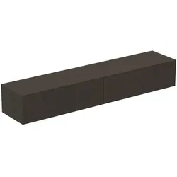 Ideal Standard rechte Schubladenfront Conca für Waschtischunterschrank 1180x356mm Eiche Geflammt, TF TF076Y4