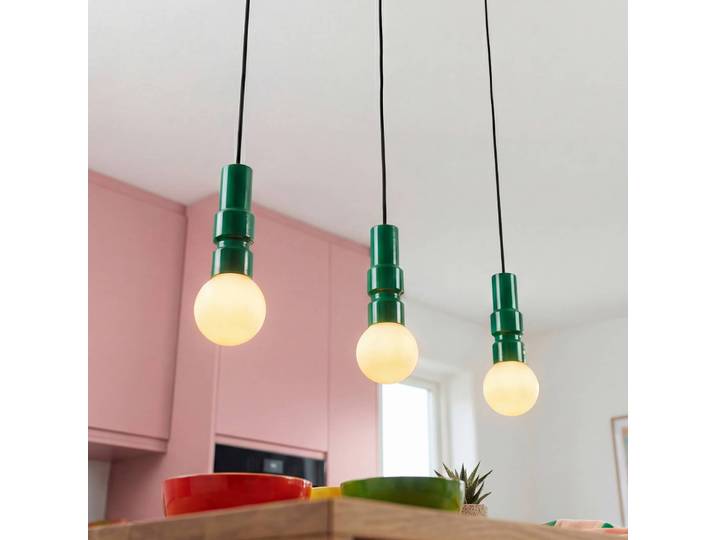 OSRAM Hängeleuchte Decor Bolty, dimmbar, grün, für Wohn- / Esszimmer, Metall, Junges Wohnen