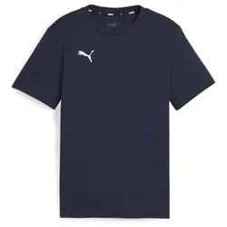 Puma teamGOAL Casuals T-Shirt Kinder - navy - 116