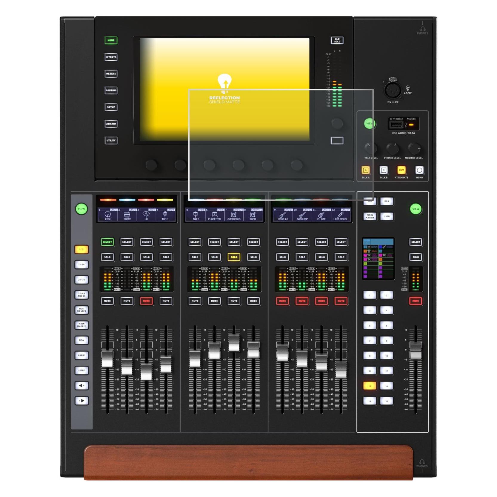 upscreen Schutzfolie für Behringer Wing Compact Displayschutz Displayschutzfolie Folie Matt (2960618)
