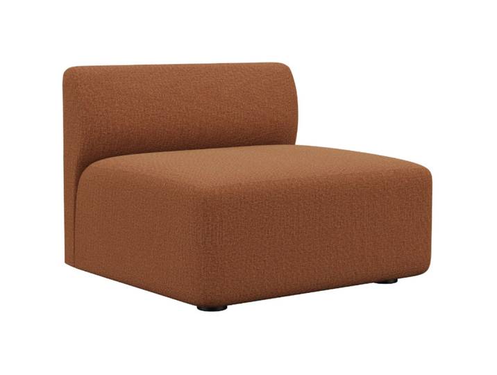 SACKit Loungeelement Fjord Terracotta Stoff 1 B 90 T 90 cm - Material: 90% Polyester (PL) / 10% Polyamid (PA) - Nylon