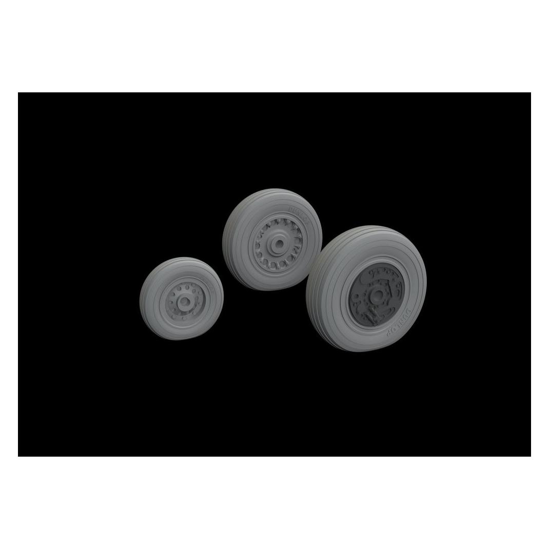 Eduard Buccaneer S.2C wheels for Airfix (672229)