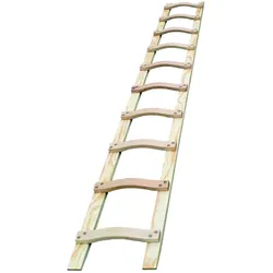 ILLER-LEITER Holz-Dachauflegeleiter 85114