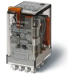 Finder Rel.Gold-Kont.230VAC 4W 7A f.Fas. 94.04/84/44 55.34.8.230.5040, Relais
