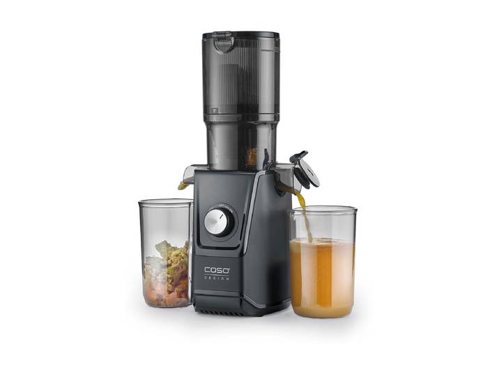 CASO Entsafter Juicer Juice Fit , schwarz (schwarz matt), B:18cm H:40cm T:18cm, Entsafter, Entsafter