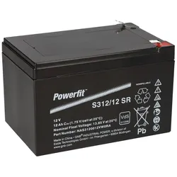 Exide Powerfit S312/12 SR 12V 12Ah AGM Standby-Akku